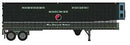 Trainworx N 4023313 40' Corrugated Reefer Trailer, Assembled, Northern Pacific (No Number, green)