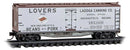Micro-Trains N 049 00 990 40' Double-Sheathed Wood Reefer with Vertical Brake Wheel, Ladoga Canning NWX