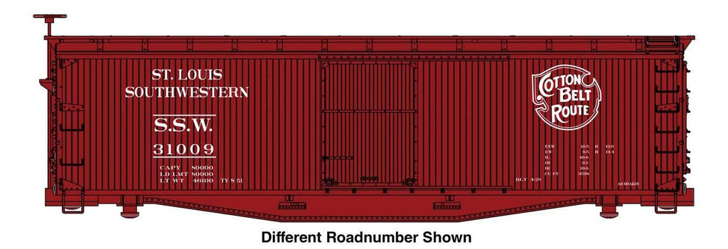 PREORDER Walthers Mainline HO 910-40204 40' Double Sheathed Wood Boxca