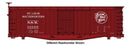 Walthers Mainline HO 910-40206 40' Double Sheathed Wood Boxcar, Cotton Belt St. Louis Southwestern SSW