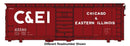 Walthers Mainline HO 910-45506 40' PS-1 Boxcar, Chicago & Eastern Illinois
