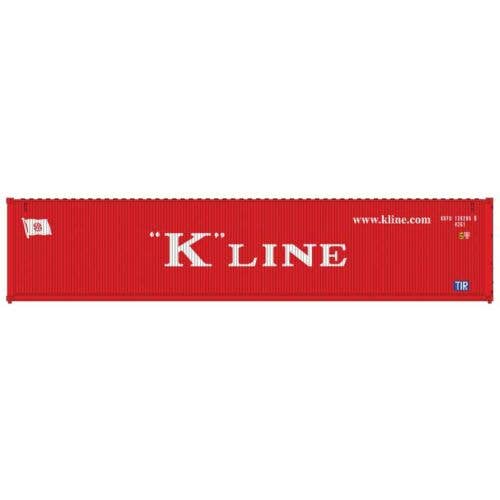 Atlas N 50006830 40' Standard-Height Container 3-Pack, Assembled, Master, K-Line Set