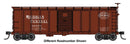 Walthers Mainline HO 910-41058 40' Steel Boxcar with Murphy Ends, New York Central Michigan Central