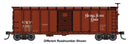 PREORDER Walthers Mainline HO 910-41061 40' Steel Boxcar with Murphy Ends, Nickel Plate Road
