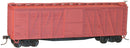 Accurail HO 4100 40' Single-Sheathed Wood Boxcar with Wood Doors and Wood Ends Kit, Undecorated