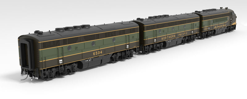 BLI 8174 EMD F3B, NP 6504C, Streamliner Scheme, Paragon4 Sound/DC/DCC, HO