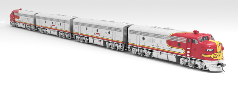 BLI 8167 EMD F3A, ATSF 26C, Warbonnet Scheme, 1960's Configuration, Paragon4 Sound/DC/DCC, HO