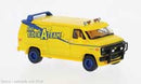 PREORDER Brekina HO 18263 GMC Verdura Cargo Van, Assembled, EdekATeam (yellow