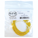 Train Control Systems 1222 32 Gauge Wire, Yellow (20')