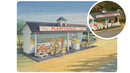 Bachmann Trains O 45632 75th Anniversary Roadside Stand Plasticville U.S.A.(R) Kit