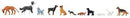 Faller HO 151902 Dogs and Cats