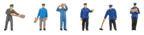 Faller HO 151660 Era III Railway Maintenance (6-pack)