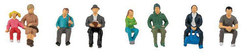 Faller 151617 Seated Passengers (8-pack)