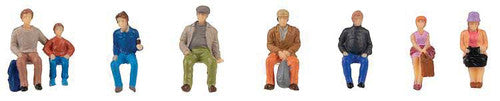 Faller 151619 Seated Travelers (8-pack)