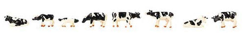 Faller N 155903 Black and White Cows (8-pack)