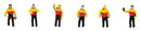 Faller HO 155602 Parcel Service (6-pack)