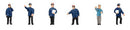 Faller 155615 Railway Depot Workers (6-pack)