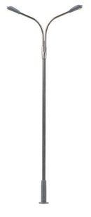 Faller HO 180101 LED Double Streetlight, Union Pacific (3-pack)