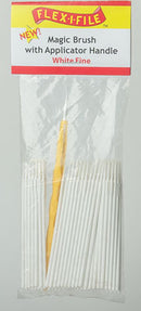 Profile Accessories Inc. M930001B Magic Brush Bulk Pack, Fine, White (100)