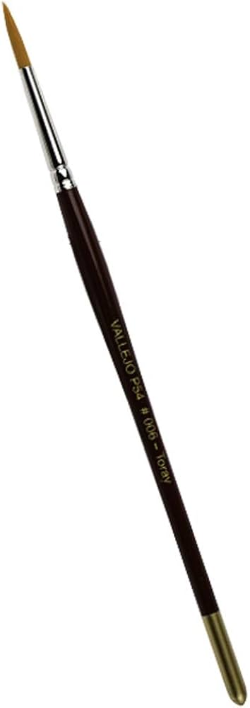 Vallejo Acrylic Paints P54006 Round Toray Brush