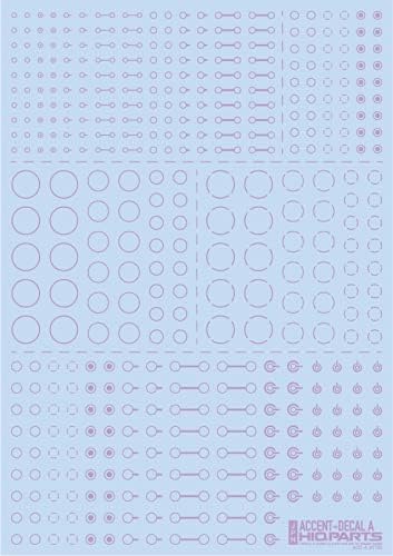 HiQ Parts Accent Decal A Light Purple (1pc)