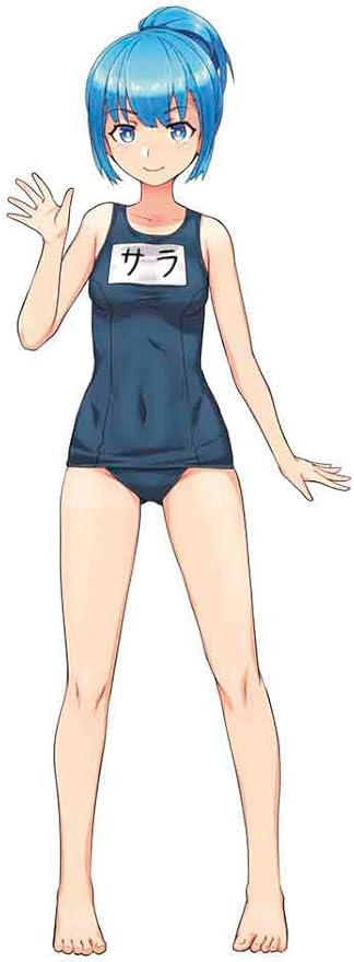 Hasegawa 1/12 Egg Girls Collection No.19 'Sara Mayuki' (School Swimming Costume)