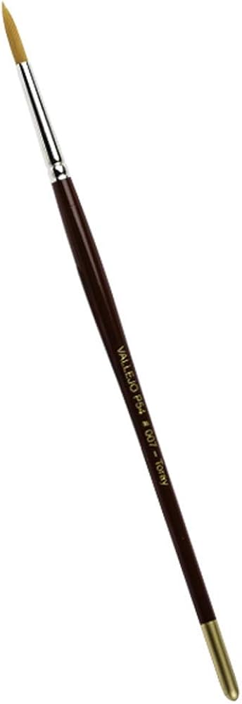Vallejo Acrylic Paints P54007 Round Toray Brush