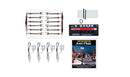 Woodland Scenics N JP5913 Double Lamp Post, Just Plug Value Pack, With Light Hub (12)
