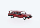 Brekina PCX870666 1985 Volvo 740 Station Wagon, Metallic Red