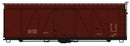 Accurail HO 1198 Fowler 36' Wood Boxcar Kit, Data Only (mineral red)
