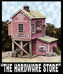 Bar Mills Scale Model Works HO 5042 The Hardware Store Laser-Cut Wood Kit