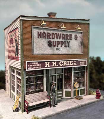 Bar Mills 674 Crie Mercantile -- Laser-Cut Wood Kit, O Scale