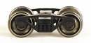 Bachmann HO 42909 Barber S2 100-Ton Roller-Bearing Trucks with Metal Wheels
