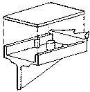 Custom Finishing 311 Front Coupler Pocket For Walthers Russell Snow Plow