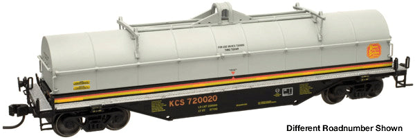 Atlas N 50006783 42' Coil Steel Car with Fishbelly Side Sill Master, Kansas City Southern