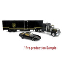 Iconic Replicas 1/43 43-0639 GMC General with Trailer & 1982 Pontiac Firebird, Knight Set