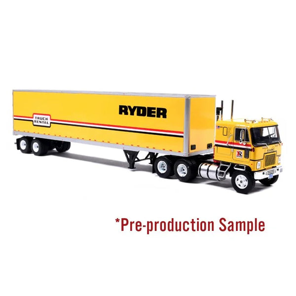 PREORDER Iconic Replicas 1/43 43-0662 1970 GMC Astro 95 Tractor & Trai