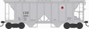 Bowser HO 43276 70-Ton 2-Bay Covered Hopper, Lehigh and New England