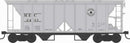 Bowser HO 43279 70-Ton 2-Bay Covered Hopper, Maine Central