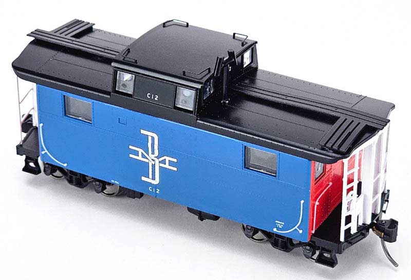 Bowser 43350 PRR Class N5 Steel Cabin Car (Caboose) - Ready to Run -- Boston & Maine