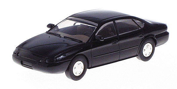 PREORDER Atlas 1277 HO American Automobile - Ford - Taurus 1996 4-Door Sedan -- Ebony