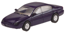 PREORDER Atlas 1271 HO American Autombiles - Ford - Taurus 1996 4-Door Sedan -- Moonlight Blue