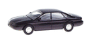 PREORDER Atlas 1280 HO American Automobile - Ford - Taurus 1996 4-Door Sedan -- Midnight Red