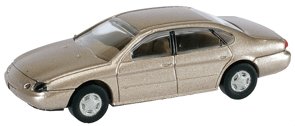 PREORDER Atlas 2909 N American Automobile, Ford, Taurus 1996 4-Door Sedan -- Light Saddle