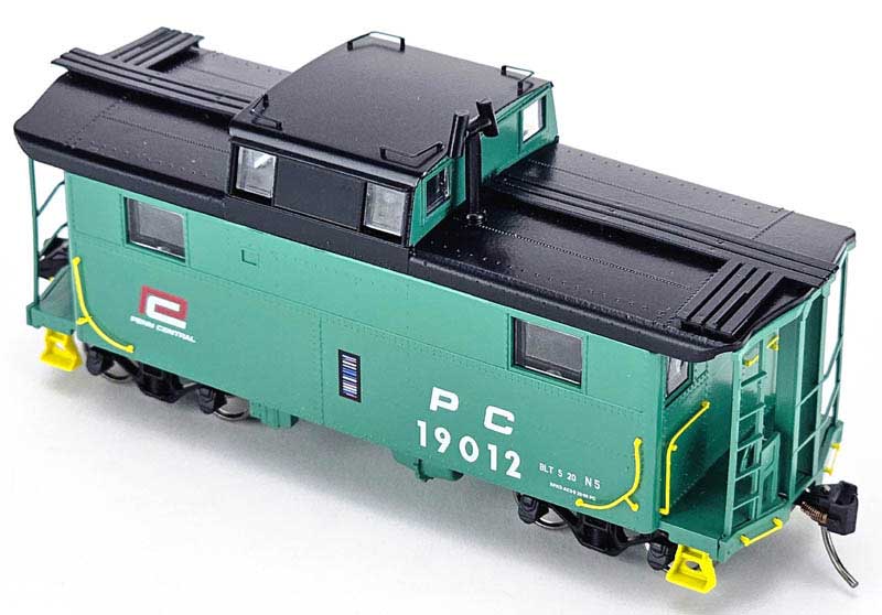 Bowser 43355 PRR Class N5 Steel Cabin Car (Caboose) - Ready to Run -- Penn Central