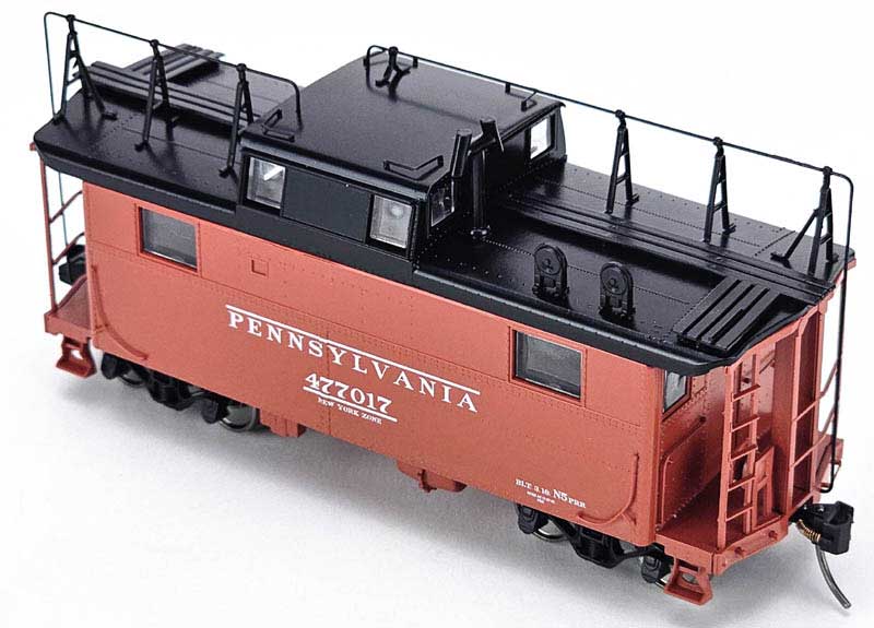 Bowser 43360 PRR Class N5 Steel Cabin Car (Caboose) - Ready to Run -- Pennsylvania Railroad