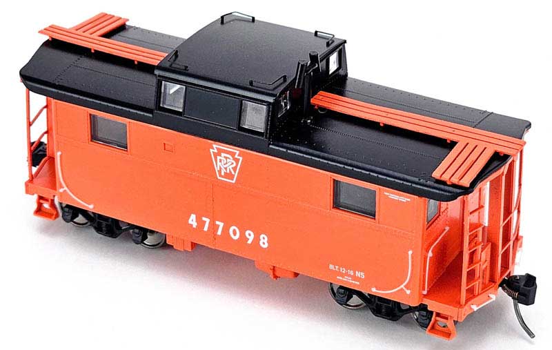Bowser 43366 PRR Class N5 Steel Cabin Car (Caboose) - Ready to Run -- Pennsylvania Railroad