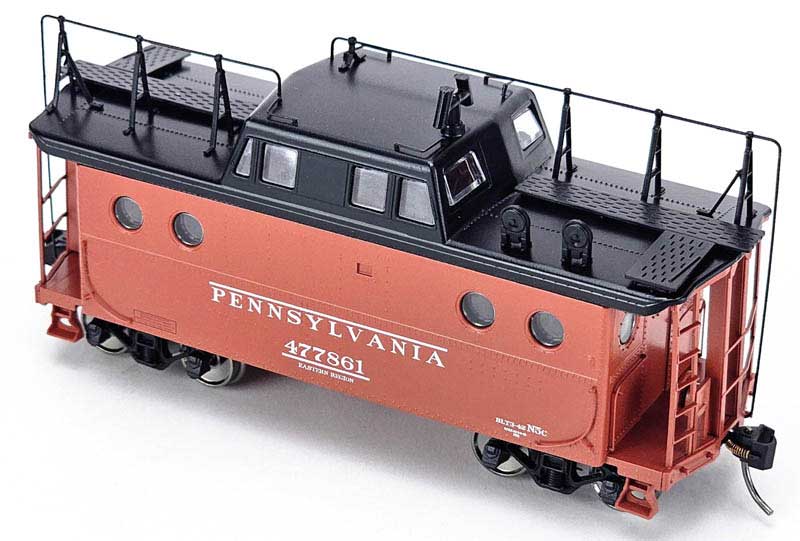 Bowser 43385 PRR Class N5C Steel Cabin Car (Caboose) - Ready to Run -- Pennsylvania Railroad