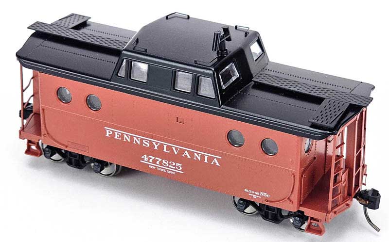 Bowser 43390 PRR Class N5C Steel Cabin Car (Caboose) - Ready to Run -- Pennsylvania Railroad