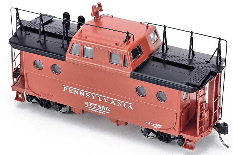 Bowser 43392 PRR Class N5C Steel Cabin Car (Caboose) - Ready to Run -- Pennsylvania Railroad
